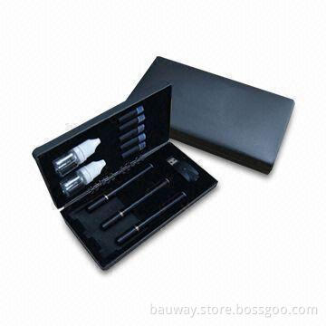 Deluxe Ego Glasses Box Case for Electronic Cigarettes, Easy to Carry, Available in Brown/Black